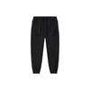 New FILA Knitted Sweatpants Men's Jet Black F11M133897F-BK
