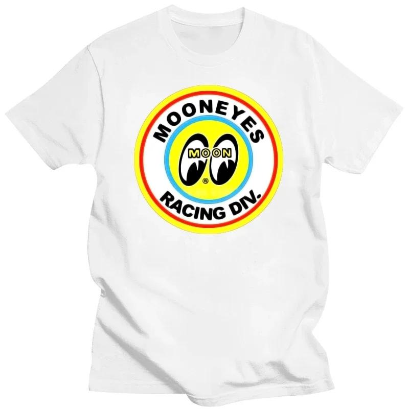 2025 Мужская футболка Mooneyes Невероятное выражение Стиль Харадзюку Мужская повседневная уличная одежда