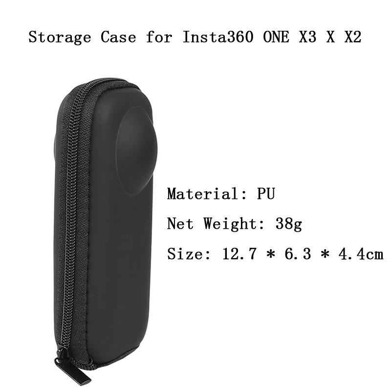 Кейс для хранения Insta360 X5 X4 Водонепроницаемая сумка для переноски для Insta 360 X3 X2 Панорамная камера Сумка Аксессуар Бокс Большой Средний