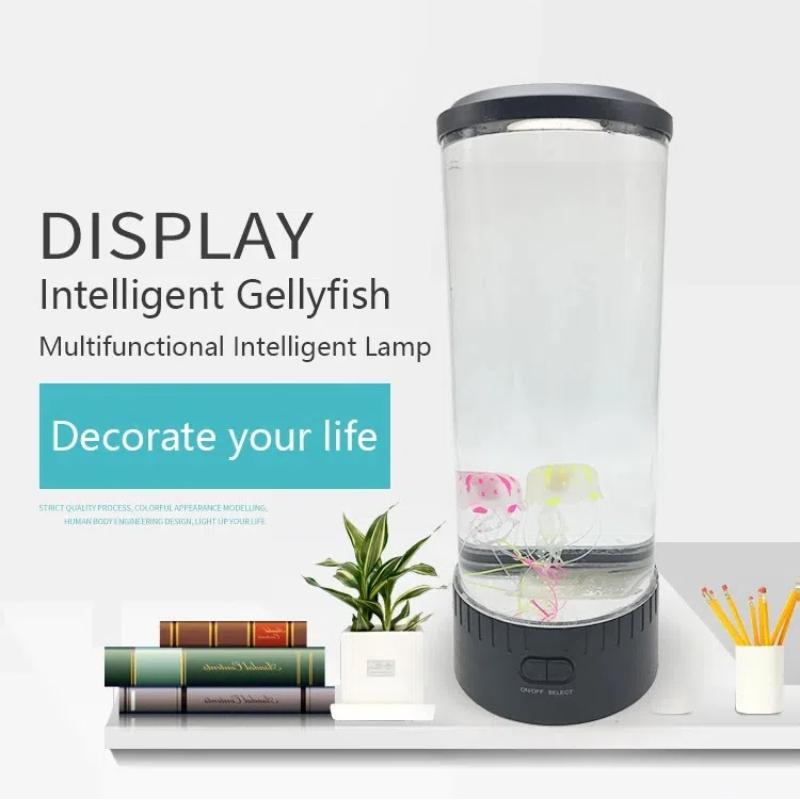 Светодиодная лампа Ночной светильник Медуза Дистанционное управление Изменение цвета Декоративные огни Аквариум Домашний декор Красивые подарки