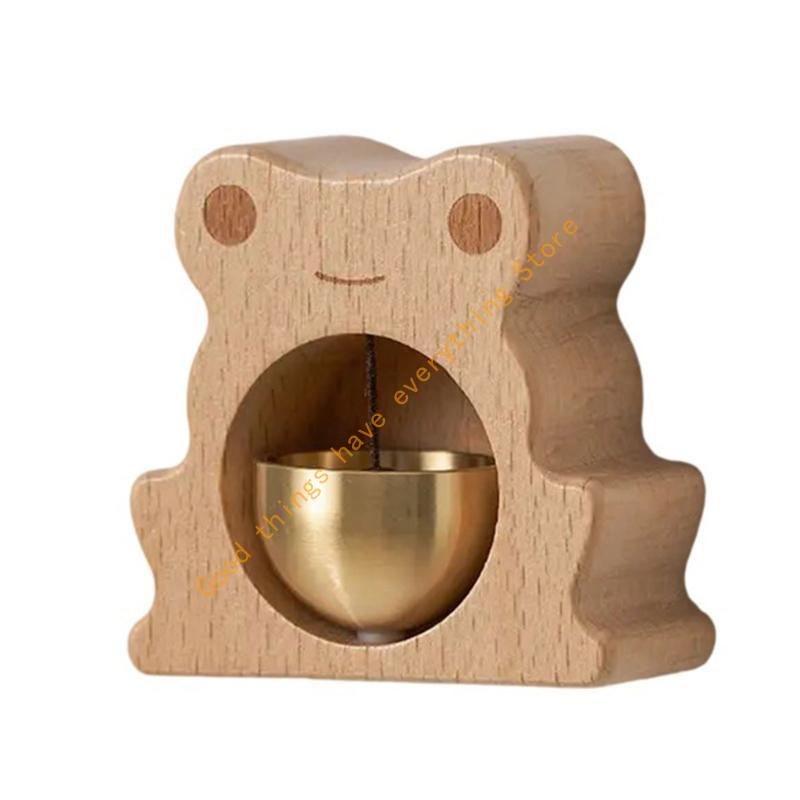 Elegant Wooden Animal Door Chimes Doorbell Knocker Home Decors 55KF