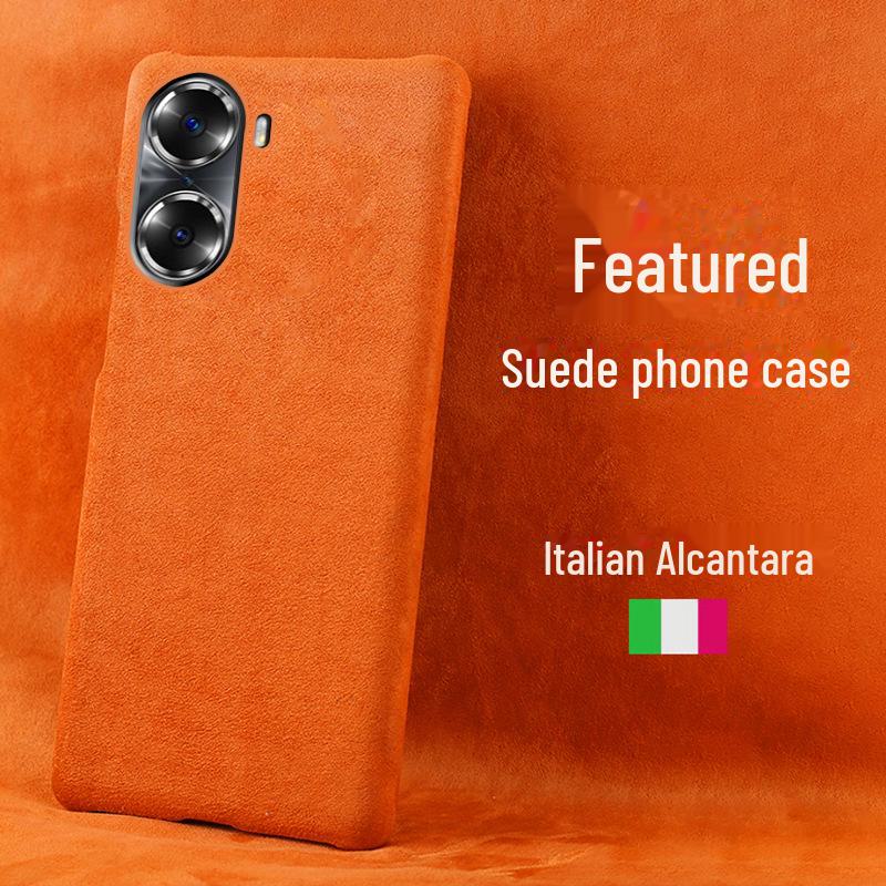 Ультратонкий замшевый защитный чехол Half-Cover для Honor 60/60Pro