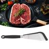 Silicone Fish Spatula Stainless Steel Slot Nonstick Coating Spatula for Frying Beefstk Egg