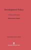 Книга Development Policy, I: Theory and Practice : Theory and Practice : 1