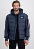 Демисезонная куртка Alpha Industries Hooded Puffer Fd blue (118113-007)