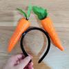 Headwear Simulated Food Hair Hoop Korean Style Vegetable Hair Bands Fruits Headband  Children