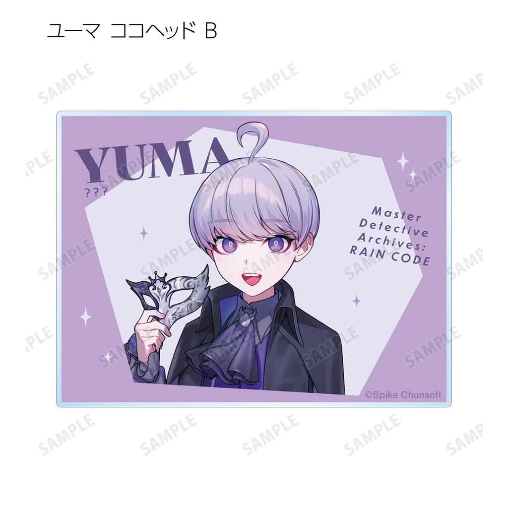 Super Detective Casebook Raincode Honda Roaro Illustration Masquerade Ver. Trading Acrylic Cards BOX of 8