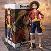 26-сантиметровая фигурка Луффи из аниме One Piece: уверенный в себе улыбающийся Луффи, меняющий облик, из ПВХ, коллекционная игрушка, подарок.