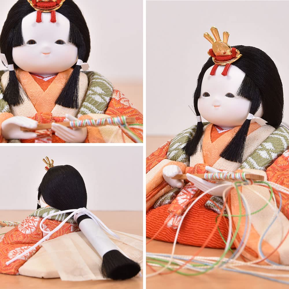 Куклы Hina Компактные Круглые Лица Kimekomi Милые Стильные Koichiko Милые Куклы Hina Украшения Для Хранения Мини Размер Hina Jinya