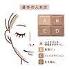 CEZANNE Mix Color Cheek N 20 Коричневый оттенок 7.1 г 4 оттенка с кистью
