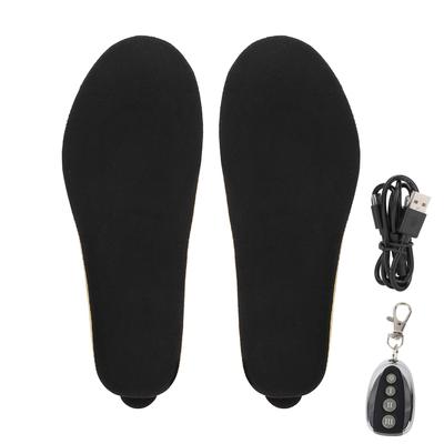 Электрические стельки с подогревом, USB-зарядка, регулируемая температура, грелки для ног, обувь с подогревом