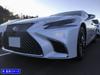 BRIGHTZ LS500h GVF50 GVF55 Ранняя модель Кольцо воздухозаборника переднего бампера Нержавеющая сталь с покрытием Super Mirror Finish 2 шт. GVF GV F50 F55 50 55 LS500 LS 500 500h