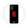 Coque pour Samsung Galaxy A13 5G Netflix Logo rouge fond noir