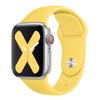 Ремешок для Apple Watch 44мм 45мм 40мм 41мм 42мм 46мм Спортивный силиконовый ремешок для смарт-часов Браслет iWatch Серии 10 9 8 11 SE 3