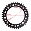 525 41TT 42T 47T Motor Bike Rear Sprocket Gear Wheel Cam for BMW F650 GS F700 F800 GS Adventure  F 800 Triple Black Trophy