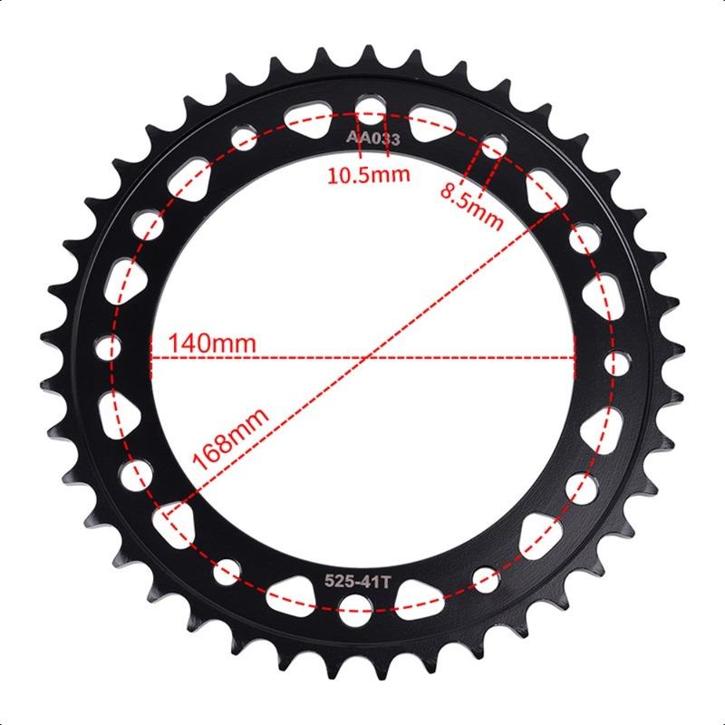 525 41TT 42T 47T Motor Bike Rear Sprocket Gear Wheel Cam for BMW F650 GS F700 F800 GS Adventure  F 800 Triple Black Trophy