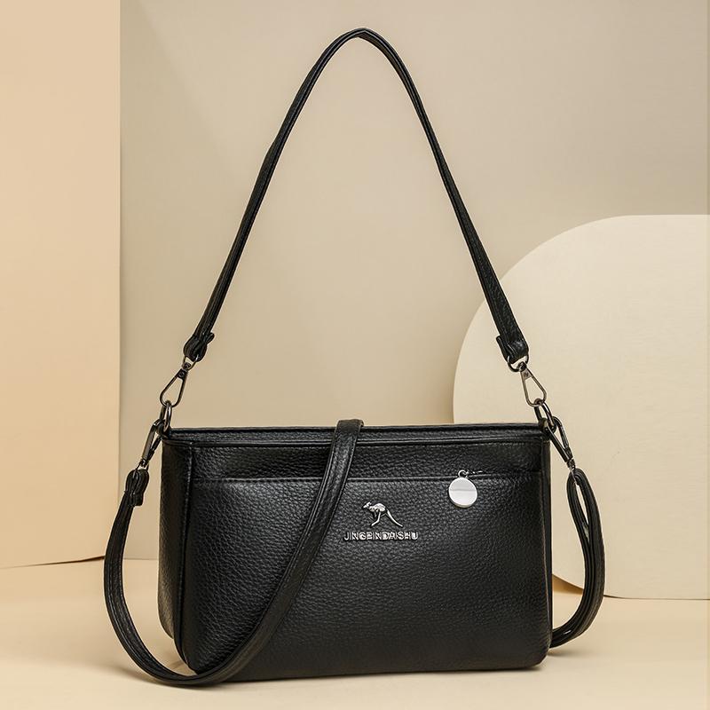 Сумка среднего возраста, женская сумка через плечо, многослойная сумка для матери