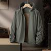 Winter Outdoor Fleece Windbreaker Men's Jacket Windproof, Waterproof, Warm and Versatile Sports Casual Jacket