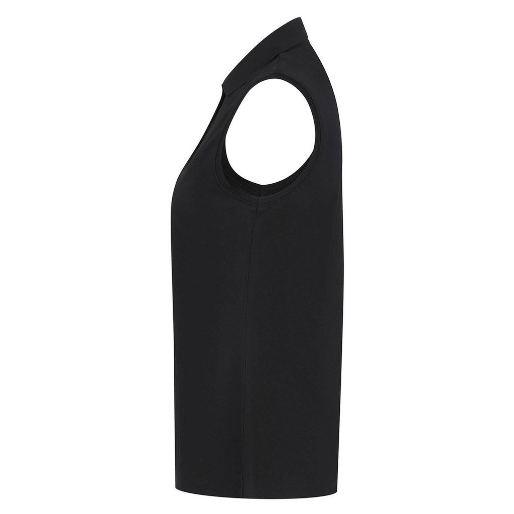 Henbury Женская/дамская рубашка поло CoolPlus без рукавов