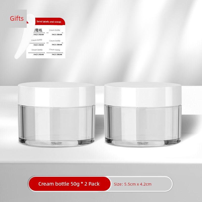 Drop-Resistant Facial Cream Travel Bottle High-End Cosmetics Sample Empty Bottle Travel Sub-Bottle Cream Tall Bottle Portable Eye Cream Box