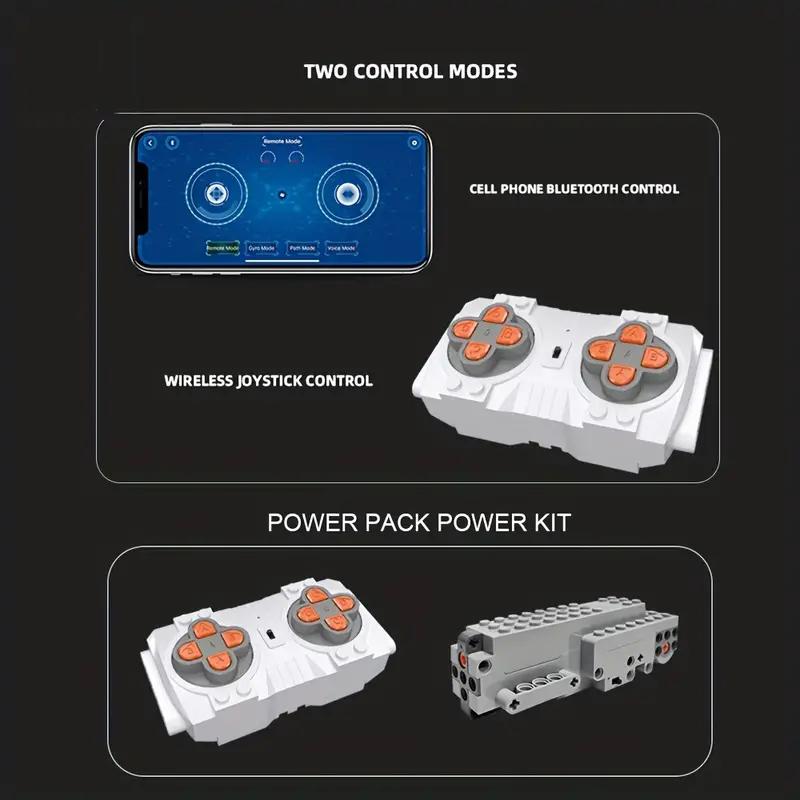 Remote Control Road Vehicle Building Blocks Car Assemble Model Bricks Children Educational Toys Boy Birthday Gifts