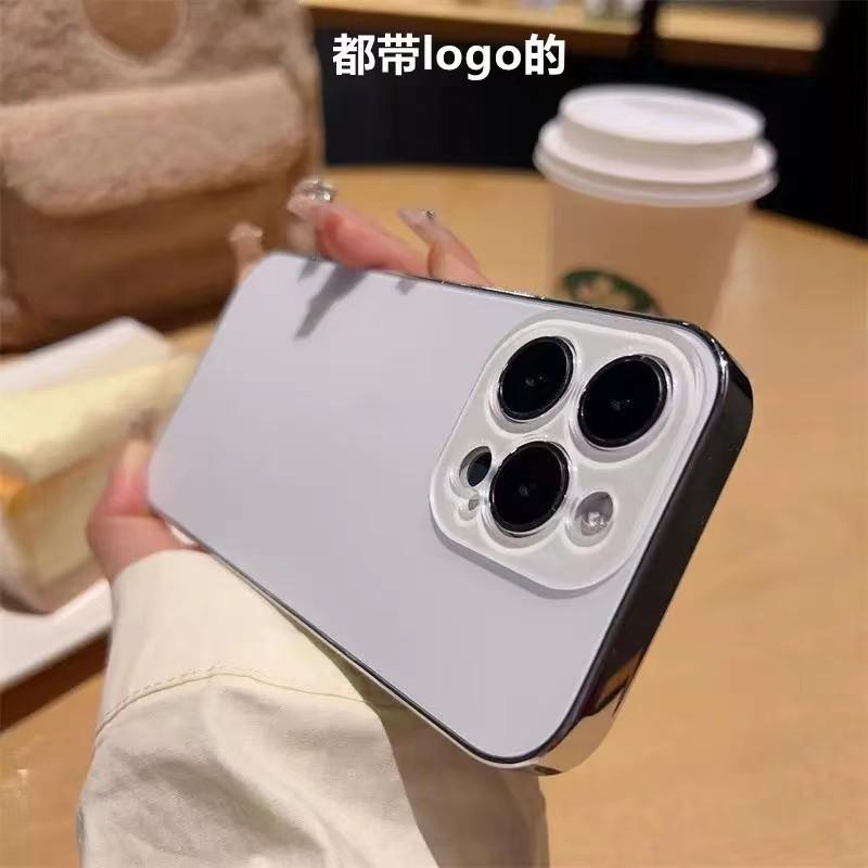 For IPhone 16 ProMaxAG Frosted Phone Case for Apple 14 Electroplated Original Color 15 Anti Drop Explosive Model