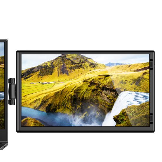 Yousheng 14.1-Inch Portable Extender Display FHD IPS HDMI-compatible Type-C 3.1 Adjustable Computer Laptop Computer Phone Expansion Monitor Screen