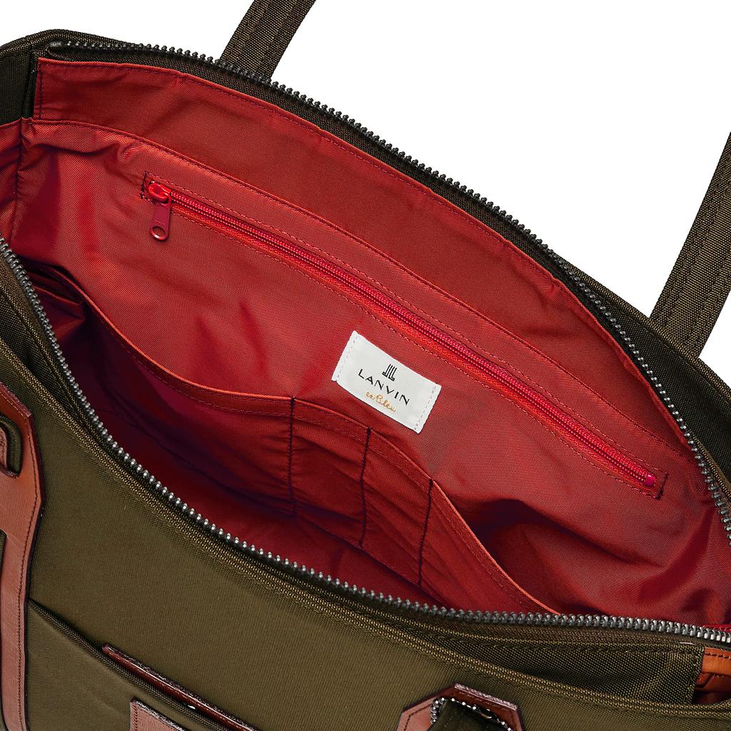 On Tote Bag Drop Khaki [Lanvin Blue] Men's