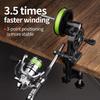 Lightweight Fishing Line Winder Spooler Antirust Sturdy Line Winder Spinning Baitcasting Reel Fishing Tool Accessories