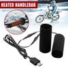 Мотоциклетные ручки с подогревом Рули USB Регулируемые изолированные Рули скутера Электрические аксессуары Велосипедный обогрев J3W1