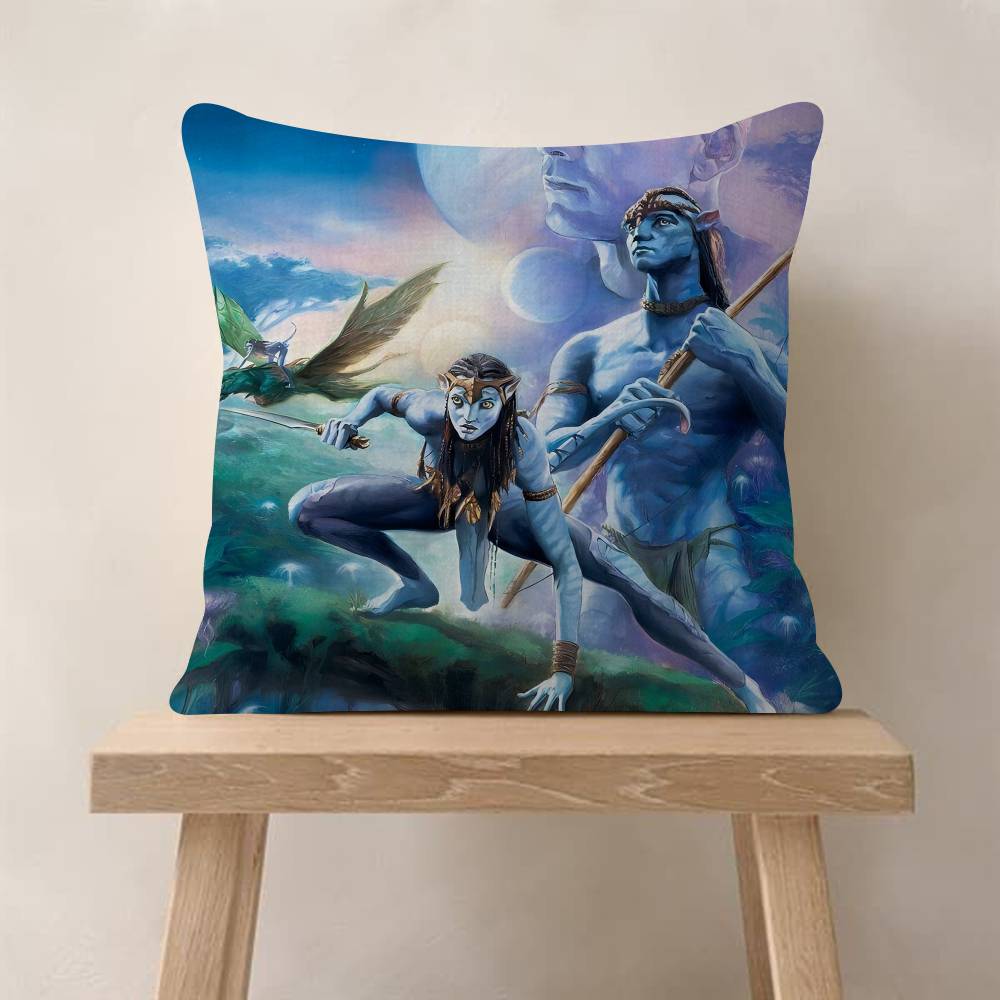 AAvatars 2 Movie Classic Vintage Personalized Pillow Cover Kids Bedroom Wild Party Decor Pillowcase Kid Birthday Shower Gift