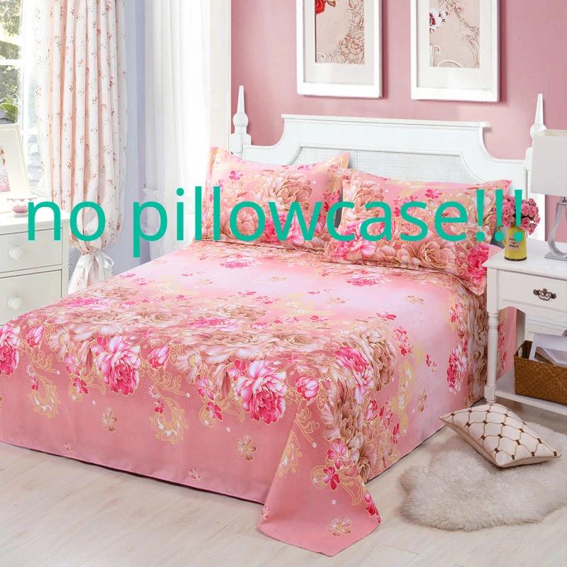 Простыни с принтом Twin Queen Full Size Nordic Style Simple Mattress Cover Breathable Durable Flat Sheet Bed Cover Adults Simple