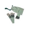 Специальный чехол, набор кистей из 13 предметов, зеленый