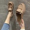 Бежевая обувь для женщин 2025 лето уличные мюли рабочие сандалии женские тапочки шлепанцы низкий каблук легко носить I лучшие дизайны люкс