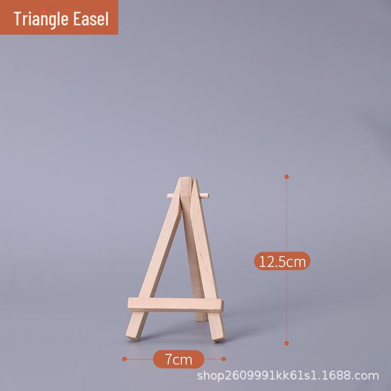 Детский небольшой деревянный настольный мольберт для рисования - идеально подходит для выставок произведений искусства в детском саду