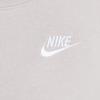 Nike Спортивная клубная флисовая толстовка с круглым вырезом женская толстовка платиново-фиолетовая белая DQ5474-019