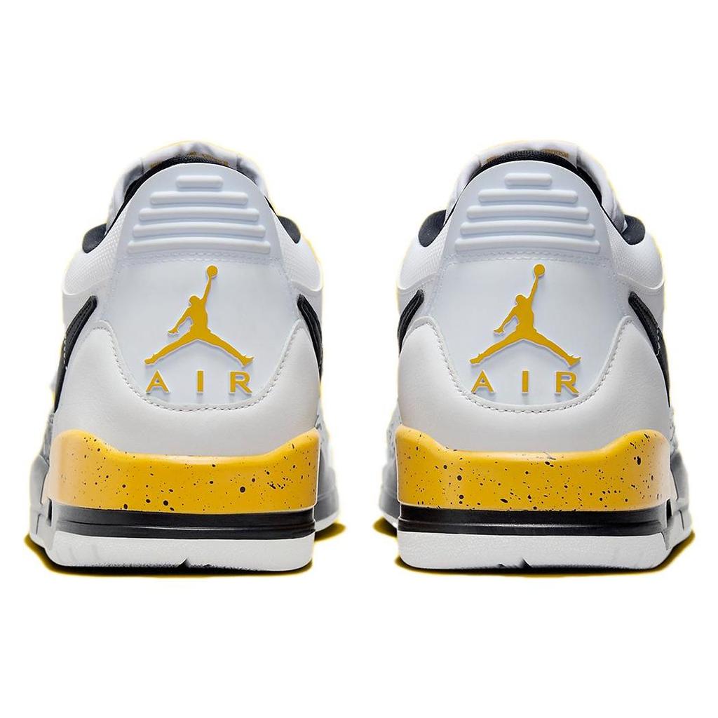 Кроссовки Air Jordan Legacy 312 Low Желтая охра Мужские Белые Черные Волчий серый CD7069-107
