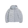 Ultra 2 Solid Color Casual Quilted Long Sleeve Hooded Down Jacket Men Jacket Gray 940161-02