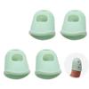 Kalimba Fingertip Protectors (4-Pack) Silicone Anti-Slip Thumb Fingertip Protectors for Kalimba Beginners, Silicone Fingers, Finger Cots for Th