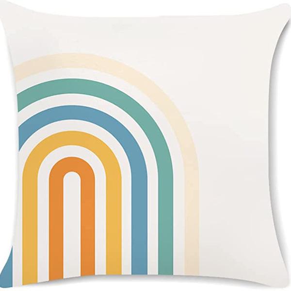 Абстрактная наволочка цвета Моранди, Минималистичная декоративная наволочка, Абстрактная эстетика, Подушка для дивана, Чехол для подушки