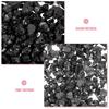 50/100g 2mm Bulk Resin Rhinestone Tourmaline Crystal Stone For Jewelry Black Tourmaline Chips Crushed Tourmaline Tumbled Stone