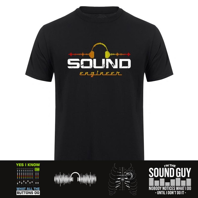Dj Music Producer Sound Engineer Audio Gift T Shirt Summer Graphic Cotton Streetwear Birthday Gifts Short Sleeve Tshirt Hj117