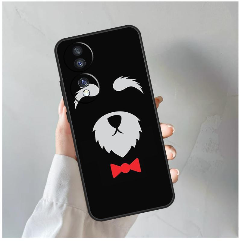 Щенок Шнауцера Чехол Для Honor Magic 5 6 7 8 Pro Для Honor 200 400 Lite 50 70 90 X8c X8b X9a X9b X9c X9d Win