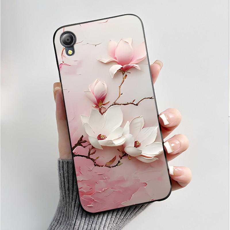 For Asus ZenFone Live L1 L2 ZA550KL Soft Case Fashion Butterfly Flower Black Silicone Phone Casing Asus X00RD ZA550KL Back Cover