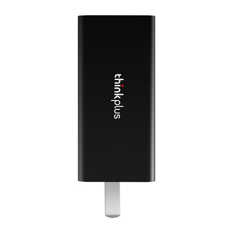 Lenovo Складное зарядное устройство Thinkplus 65W GaN Pro с двумя портами Type-C
