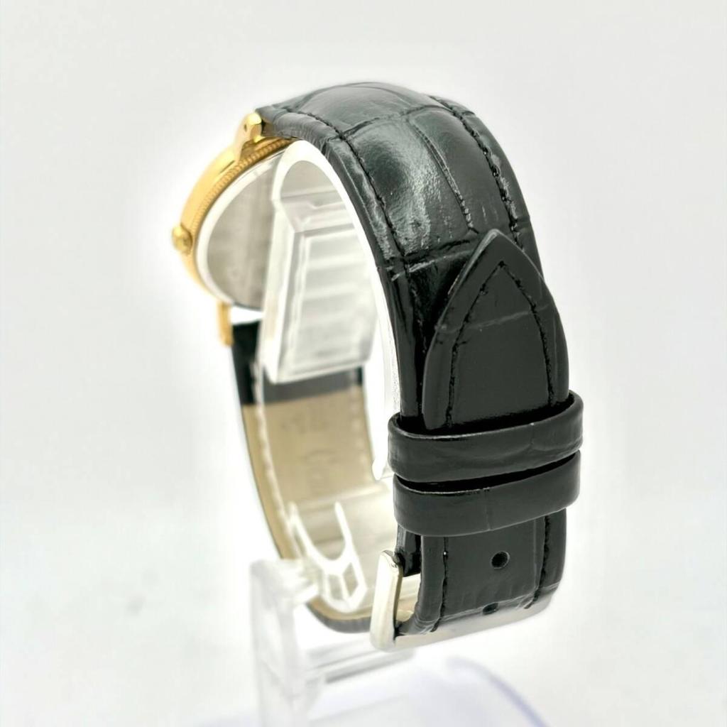 Б/у [Новая батарея] SEIKO THE LEAGUE Римские Мужские Часы Золотые 5P31-7A40 700443 Новый Ремешок