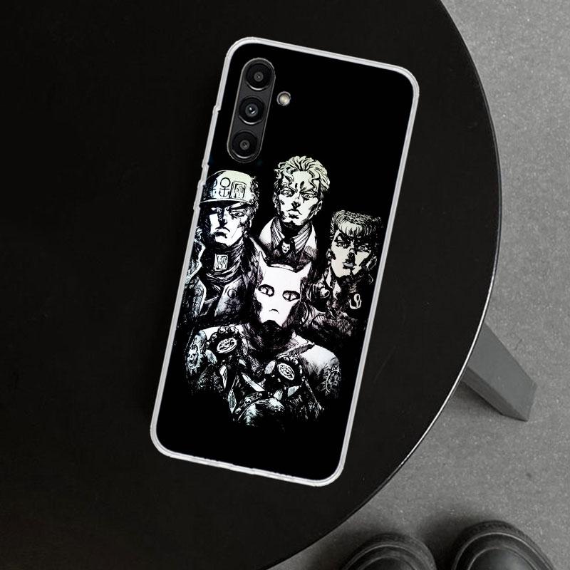 Чехол для телефона JoJo Кира Йошикаге Killer Queen для Samsung Galaxy A17 A16 A26 A36 A56 A57 A37 A15 A25 A35 A55 A14 A24 A34 A54
