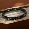 Adjustable Magnetic Rhinestone Bracelet: Trendy, Colorful, Detachable Fashion Accessory.