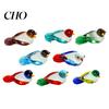 Unique Mini Bird Keepsake Hand Blown Glass Figurine Decorative Animal Statue Desktop Decor Miniature Collectible Ornament for Home Office Table Small