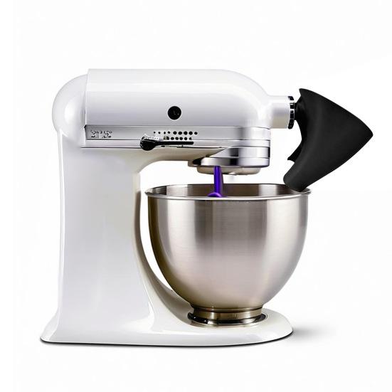 Воронка для миксера-стенда KitchenAid Easy-Pour Насадка-воронка для чаши 5 кварт Наклонный носик под углом 30 градусов Уменьшает проливы Защищенные от брызг инструменты для наливания